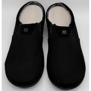 Spenco Siesta Nuevo Perforated Orthotic Slip-On Mule Clog Wmn's Sz 11B‎ Black